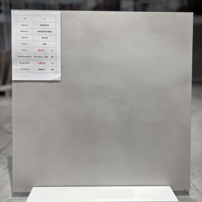 MAGNETICA Brill, Carrelage intérieur 80x80, (Lot de 49.92 m²)