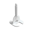 TWISTER 1 mm, Croisillons autonivelant à visser 6-16 mm (2000 pcs)