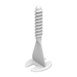 Croisillons TWISTER de 2 mm autonivelant à visser Blanc (250pcs)