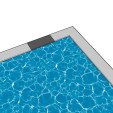 TRAVERTIN Beige, Margelle de piscine