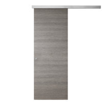 SKALA Gris Foncé, Porte intérieur coulissante, en applique