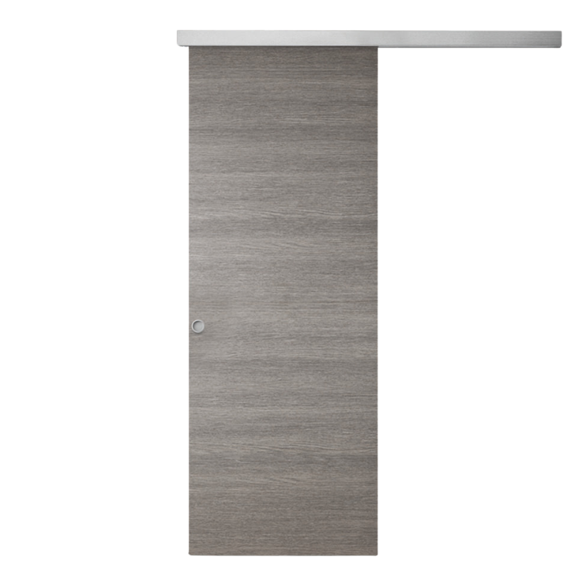 SKALA Gris Foncé, Porte intérieur coulissante, en applique