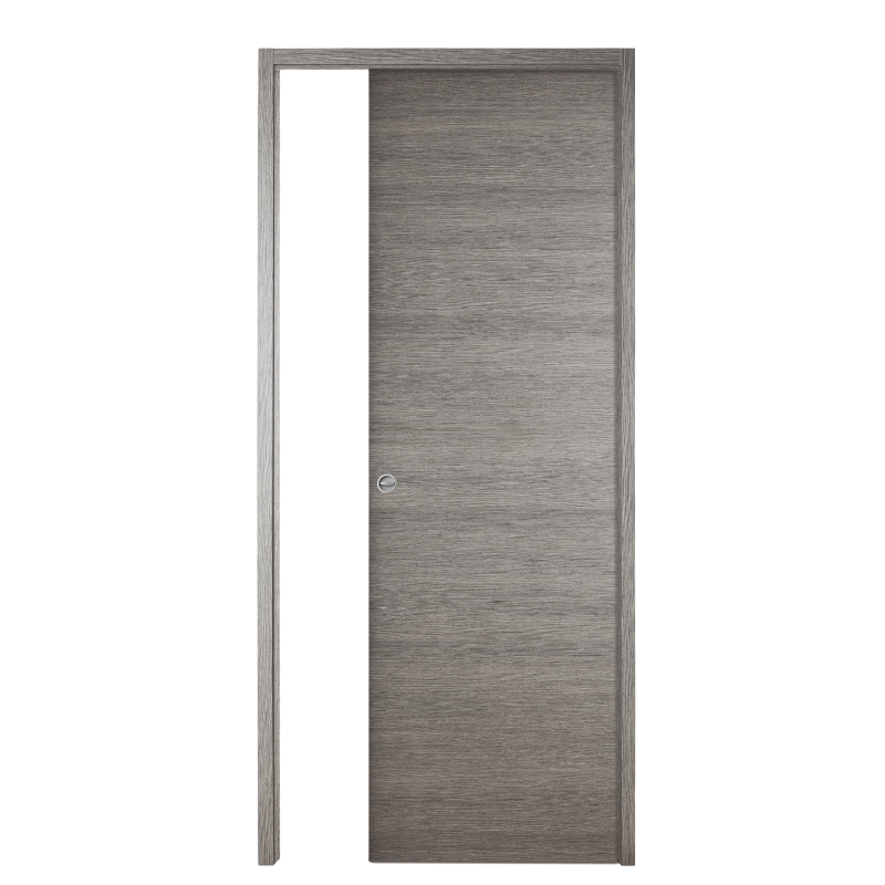 SKALA Gris Foncé, Porte intérieur coulissante, à gallandage