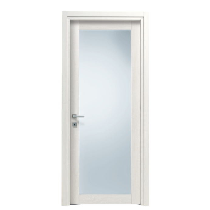 SKALA VERRE Latte, Porte intérieur, Battante réversible SKALA VERRE Latte, Porte intérieur, Battante réversible