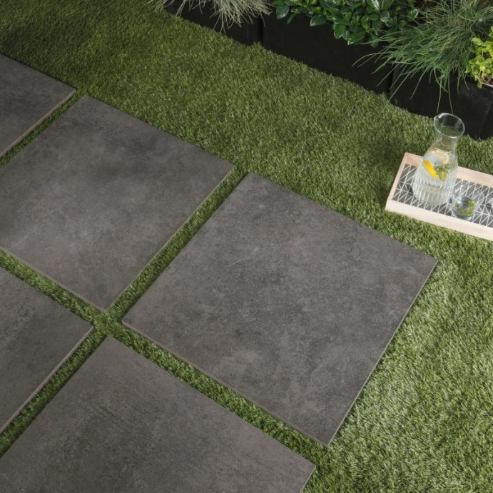 DALLE ALWAYS Anthracite, Carrelage extérieur 2 cm