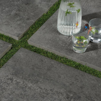 DALLE ALWAYS Anthracite, Carrelage extérieur 2 cm