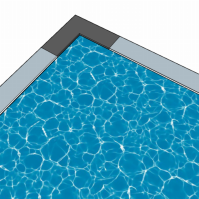 STARK Gris, Margelle de piscine