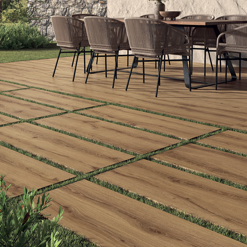 DALLE ALPI Castagno, Carrelage extérieur 2 cm