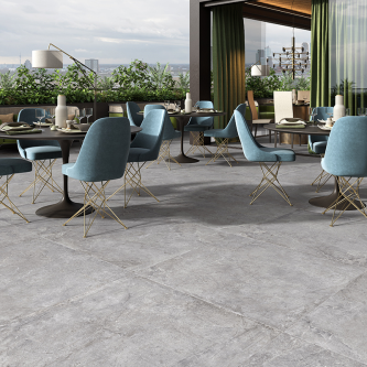 DALLE EVOLUTION Grey, Carrelage extérieur 2 cm