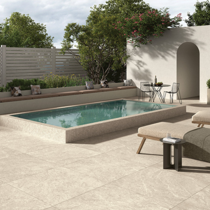 DALLE ROMA Avorio, Carrelage extérieur 2 cm