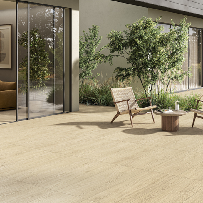 DALLE UNIKA Miele, Carrelage extérieur 2 cm