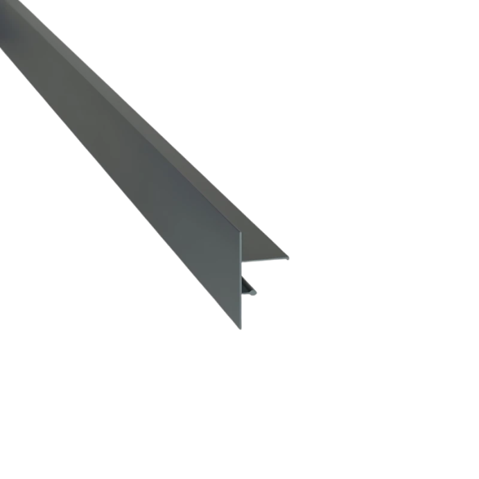 Profilé de finition clipsable pour terrasse sur plots Profilé de finition clipsable pour terrasse sur plots