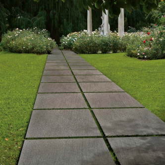 DALLE BASALTINA Piombo, Carrelage extérieur 2 cm