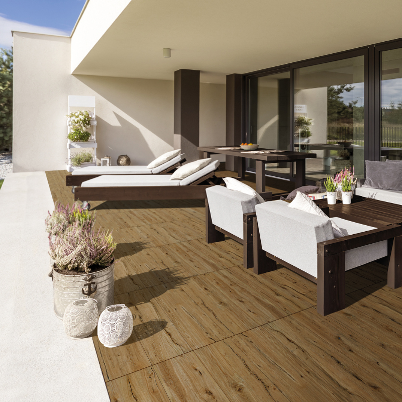 DALLE ROBUR Cocoa, Carrelage extérieur 2 cm