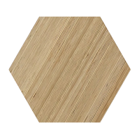 SHIBUSA Beige, Mosaïque Hexagone