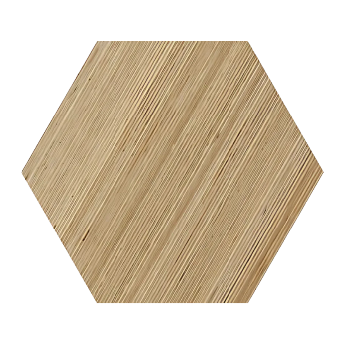 SHIBUSA Beige, Mosaïque Hexagone