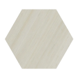 SHIBUSA Bianco, Mosaïque Hexagone