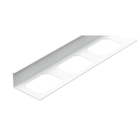Equerre de finition aluminium, laqué structuré, [L 2700 x E 11 mm]