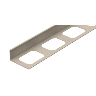Equerre de finition aluminium, laqué structuré, [L 2700 x E 11 mm]