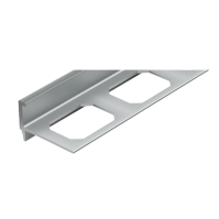 Nez de marche VALENTA, Argent mat, [L 2700 x E 11 mm]