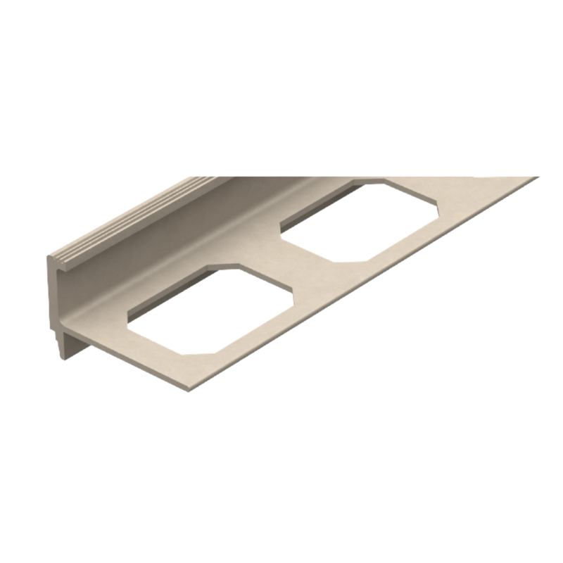 Nez de marche VALENTA, laqué structuré, [L 2700 x E 11 mm]