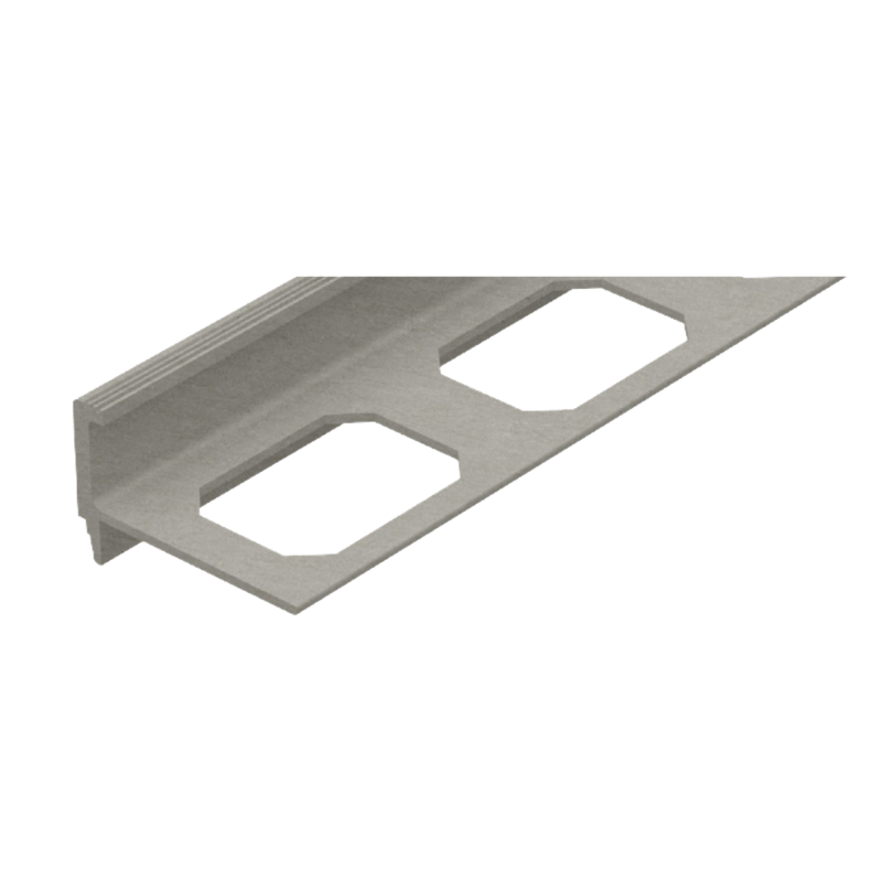 Nez de marche VALENTA, laqué structuré, [L 2700 x E 11 mm]