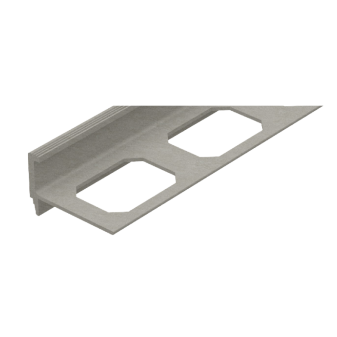 Nez de marche VALENTA, laqué structuré, [L 2700 x E 11 mm]