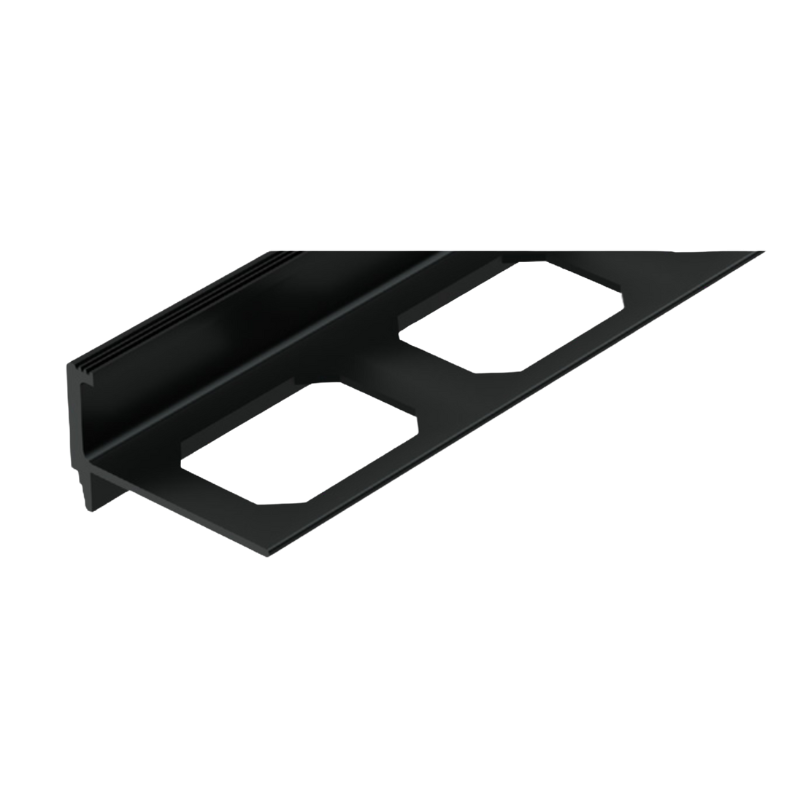 Nez de marche VALENTA, laqué structuré, [L 2700 x E 11 mm]