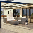 DALLE MEDLEY White, Carrelage extérieur 2 cm