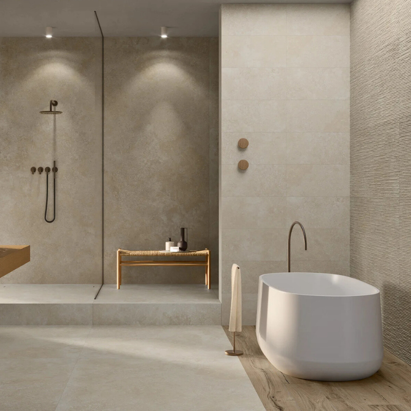 DALLE NEREIDI Ecru, Carrelage extérieur 2 cm