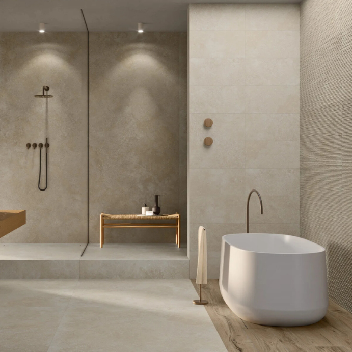 DALLE NEREIDI Ecru, Carrelage extérieur 2 cm