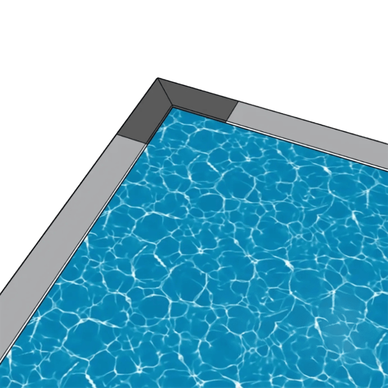 FUSION Anthracite, Margelle de piscine