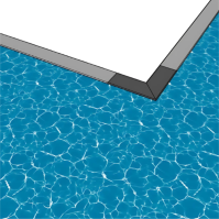 FUSION Anthracite, Margelle de piscine
