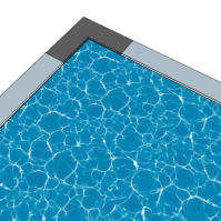FUSION Anthracite, Margelle de piscine