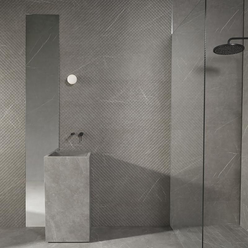ARAN MONTANA Dark Grey, Carrelage mural
