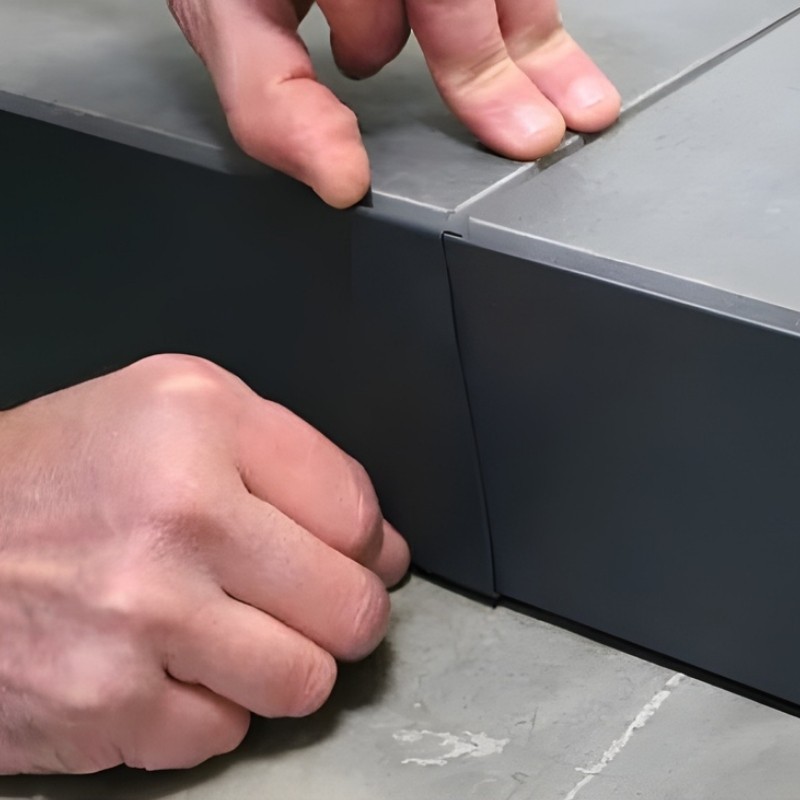 Jonction droite pour profilé de finition JOUPLAST