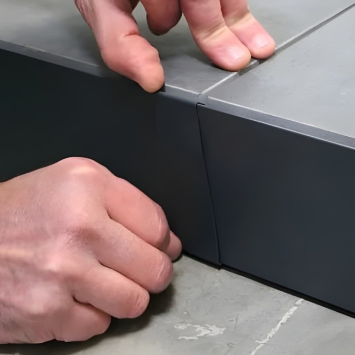 Jonction droite pour profilé de finition JOUPLAST