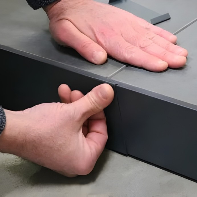 Jonction droite pour profilé de finition JOUPLAST