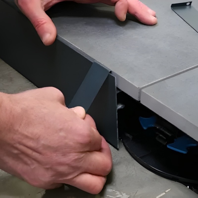 Jonction droite pour profilé de finition JOUPLAST