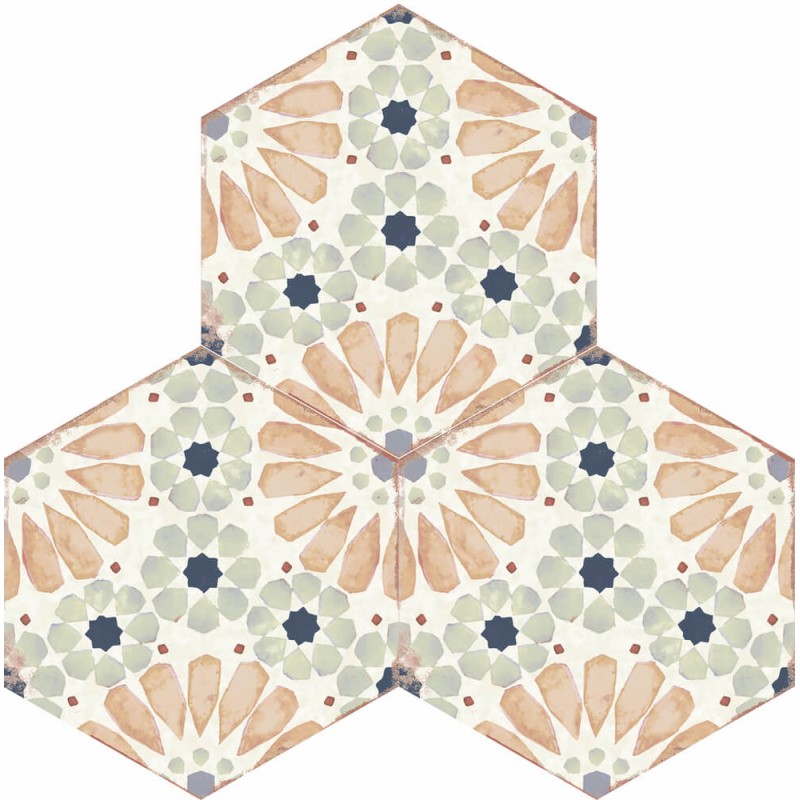 BOHEMIA Hanna, Mosaïque Hexagone