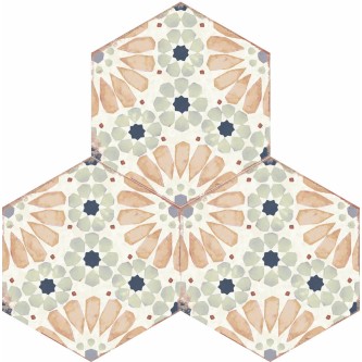 BOHEMIA Hanna, Mosaïque Hexagone