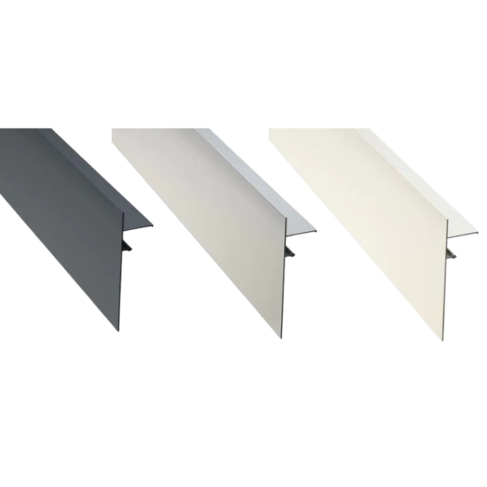 Profilé de finition clipsable pour terrasse sur plots