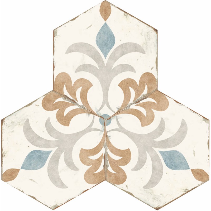 BOHEMIA Lola, Carreaux de ciment hexagone