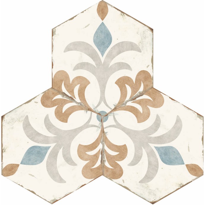 BOHEMIA Lola, Carreaux de ciment hexagone