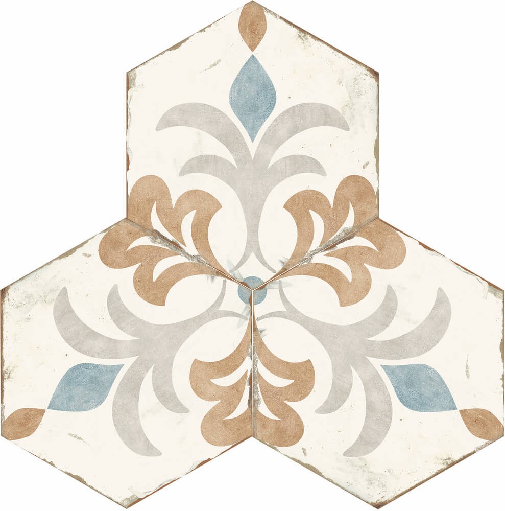 BOHEMIA Lola, Carreaux de ciment hexagone