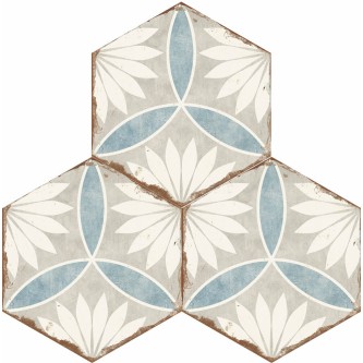 BOHEMIA Margarita, Carreaux de ciment hexagone