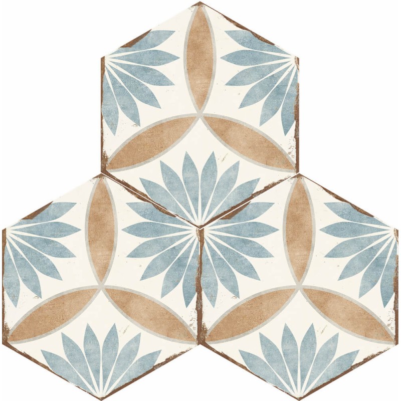 BOHEMIA Miranda, Carreaux de ciment hexagone