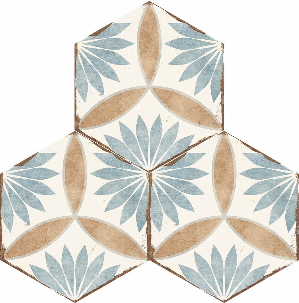 BOHEMIA Miranda, Carreaux de ciment hexagone