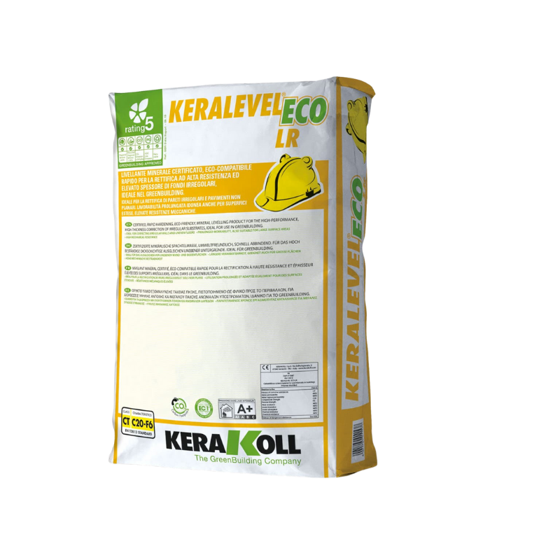Keralevel Eco LR, Enduits de ragréage mineraux