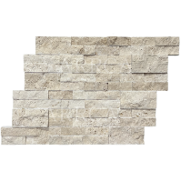 ROYAL Beige nuancé, Parement en Travertin